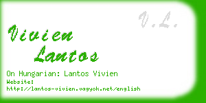 vivien lantos business card